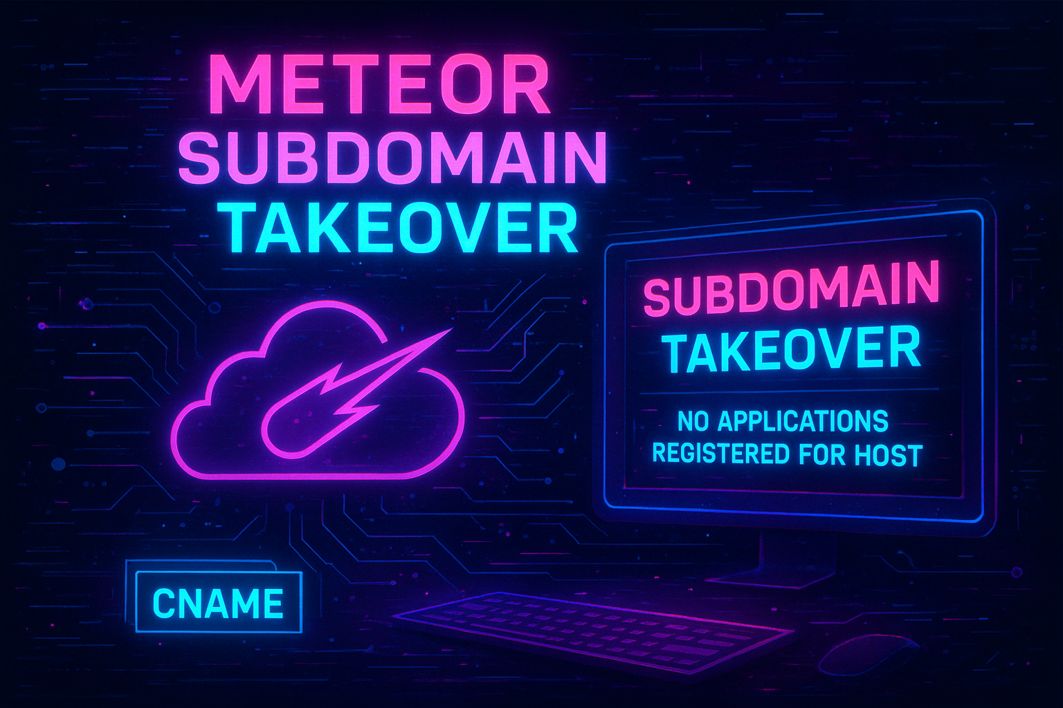 Meteor Subdomain Takeover: Attack Techniques and Prevention Strategies